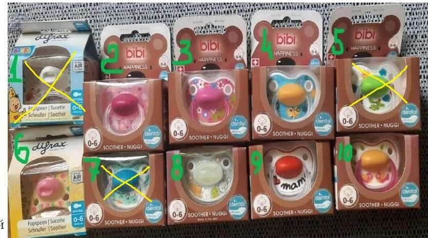 Продам СОСКУ / ПУСТУШКУ пр. Швейцарія в упак. від 0 до 24м  ( 75грн +)