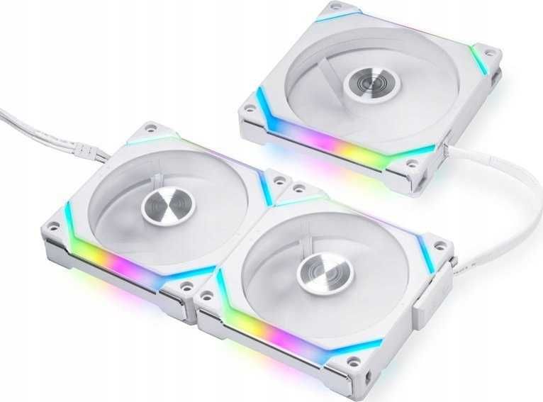 Lian Li UNI FAN SL120 V2 ARGB wentylator PWM, 3-pack - 120mm, biały