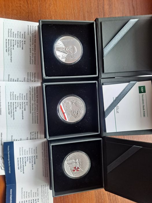 Zestaw monet kolekcjonerskich RP  2
