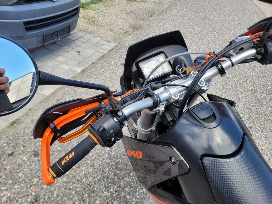 Ktm lc4 640 super wyposażenie, uszkodzona uszczelka pod glowica