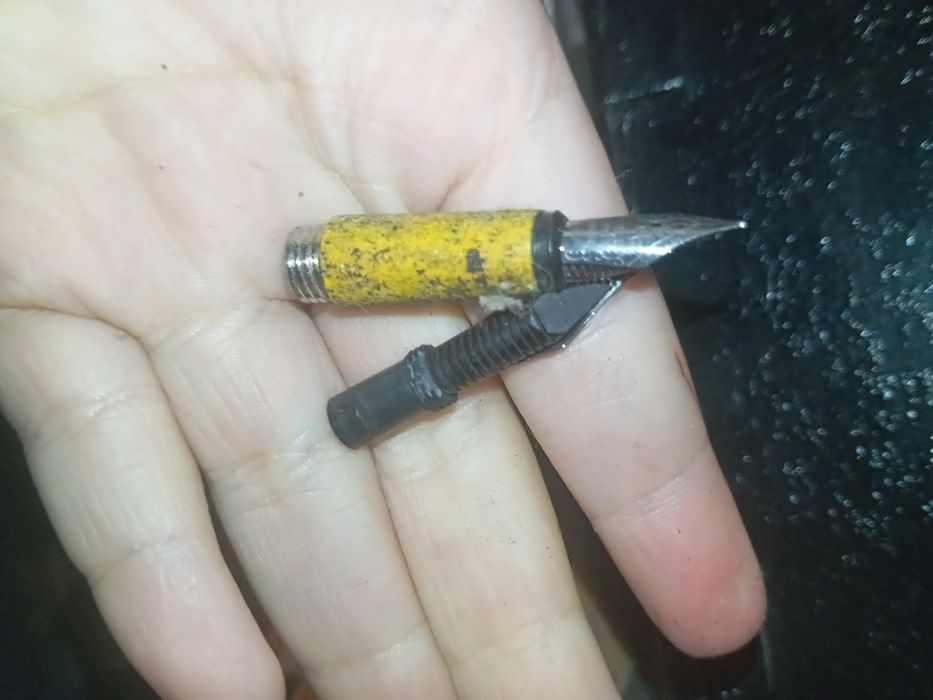 Dois aparos de caneta antigos usa 2658