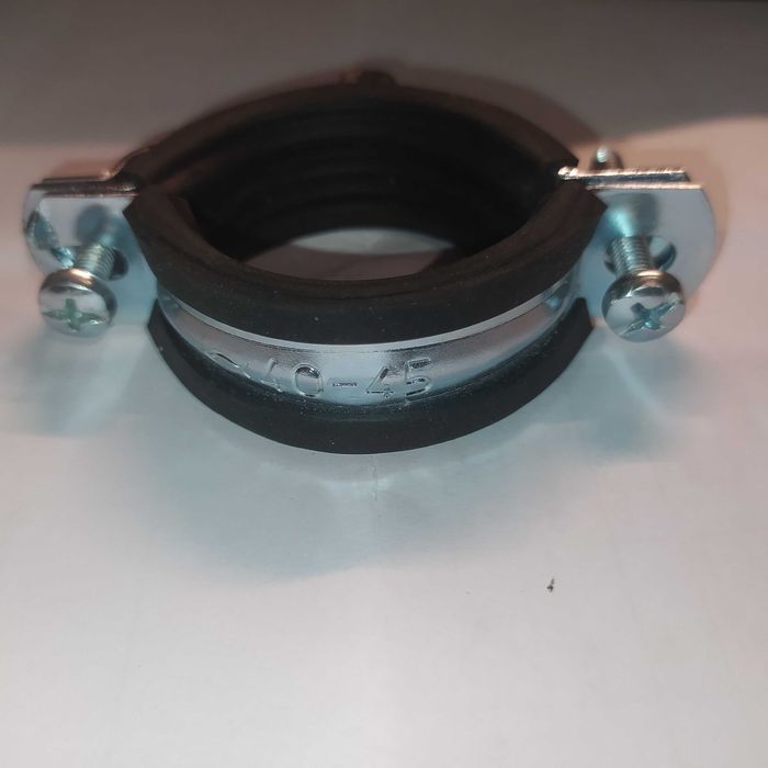Uchwyt stalowy z gumą 5/4'' (40-45) komplet 4szt