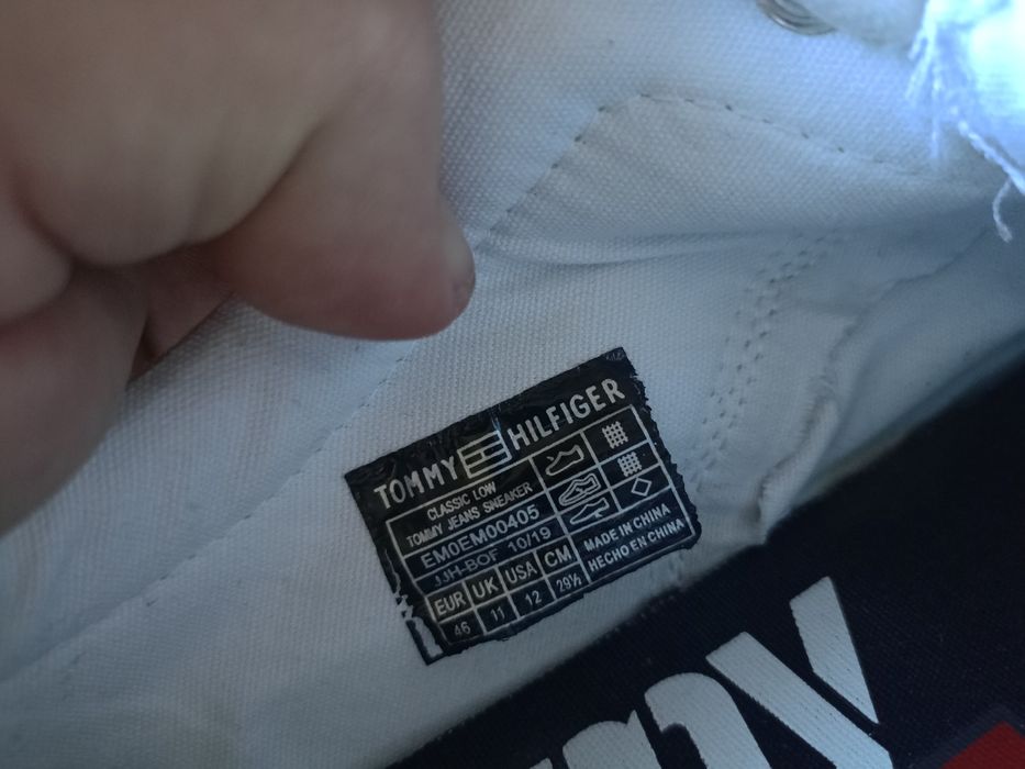 Świetne męskie trampki Tommy Hilfiger