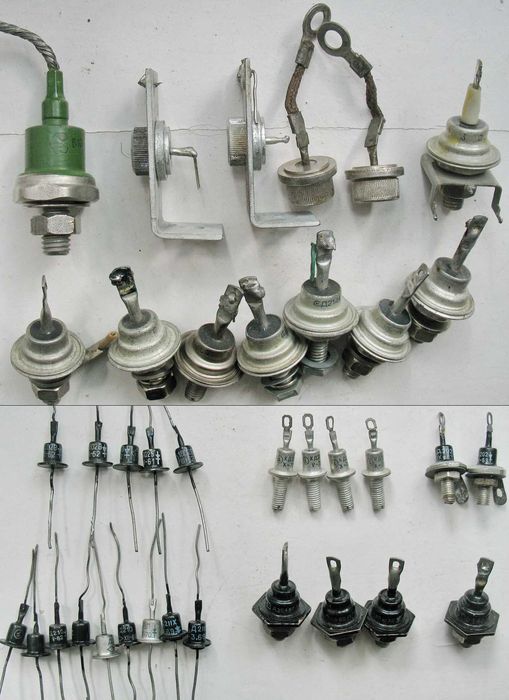 Продам транзисторы разные, тиристоры, диоды