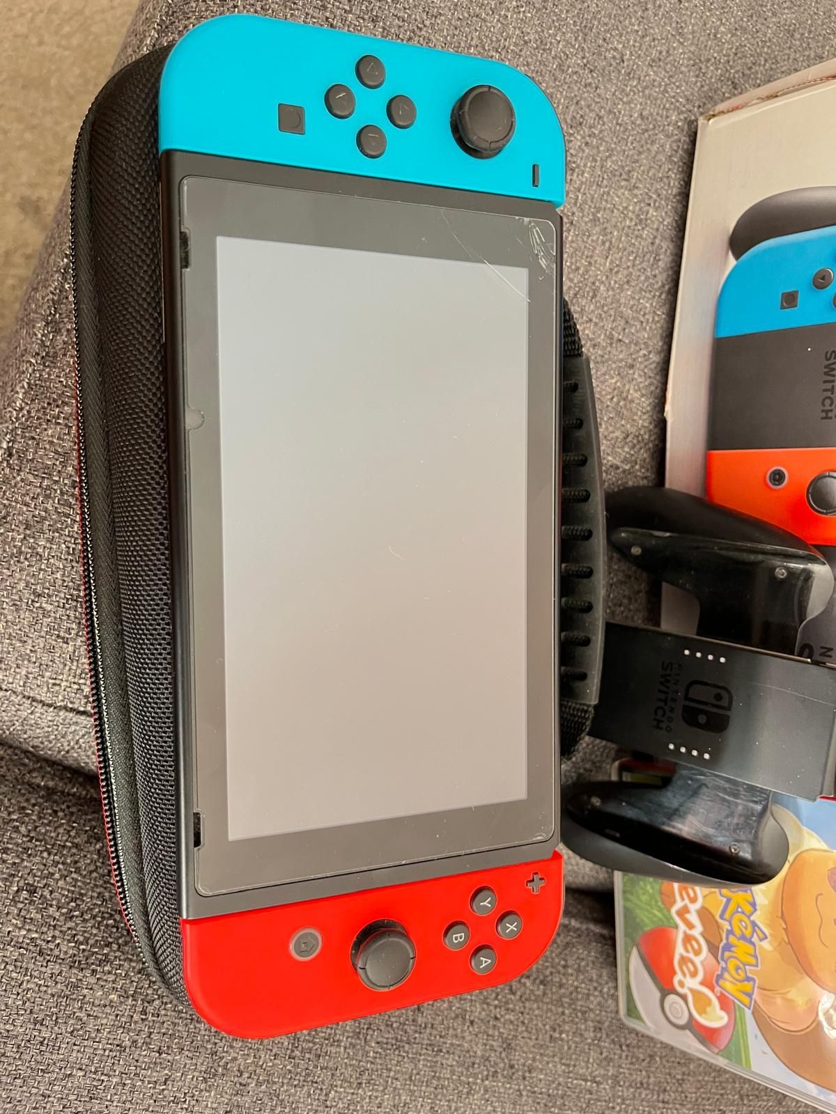 Nintendo switch+ assessórios+ jogos.