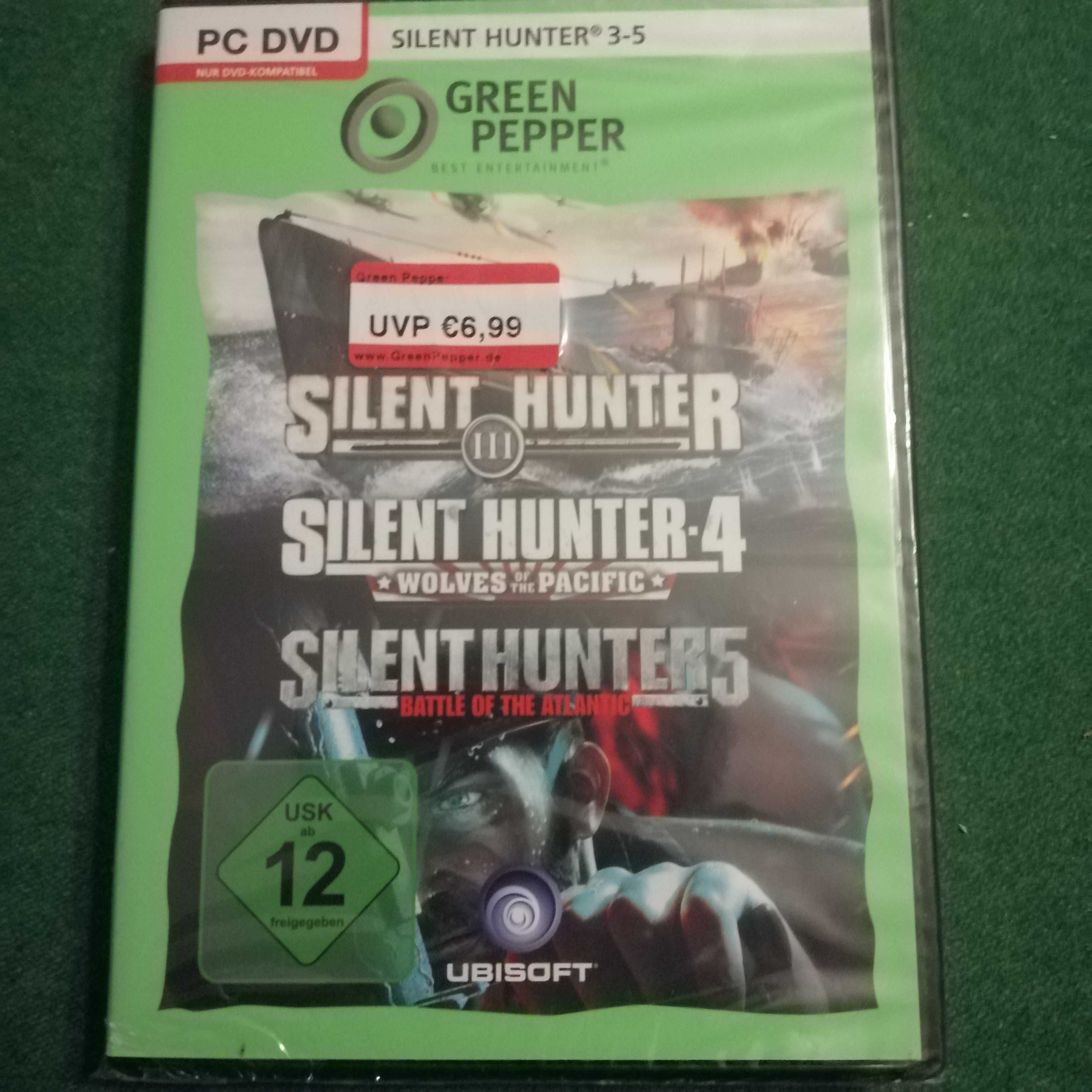 Gra PC - Silent Hunter III-V  Nowy, Folia!