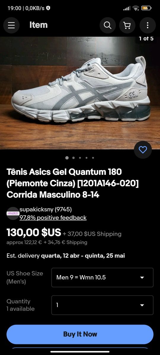Asics Quantum 180