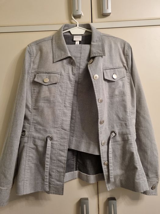 Komplet żakiet i spódnica z Isaac Mizrahi, w rozmiarze M