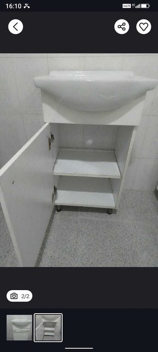 Móvel WC pequeno em bom estado