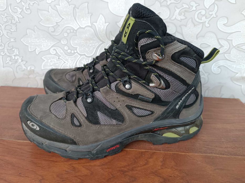 Ботинки кожа берцы Salomon 4 D Quest 42 размер 26.5 см