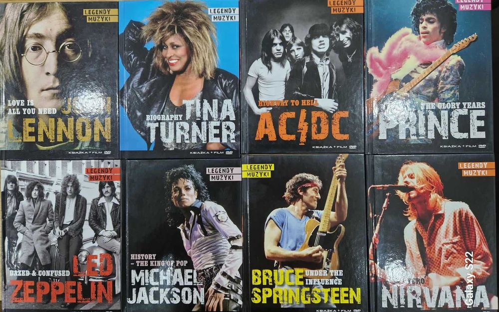 Kolekcja 25 z muzyką  płyt dvd  książka + film