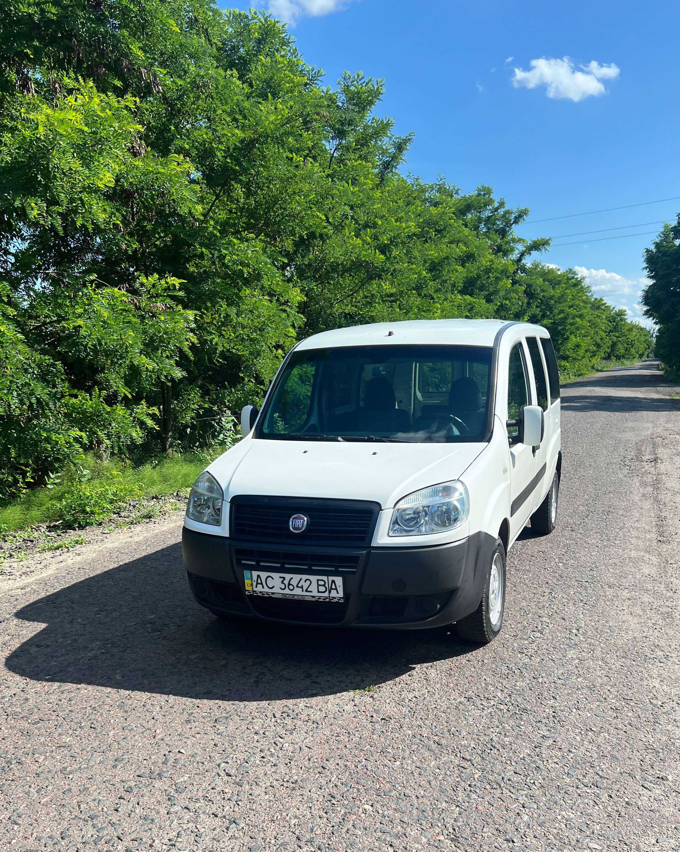 FIAT DOBLO 1.9 Multijet  | Maxi Base | 2010 рік | 7 місць |