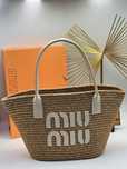 Сумка плетенная miu miu ysl