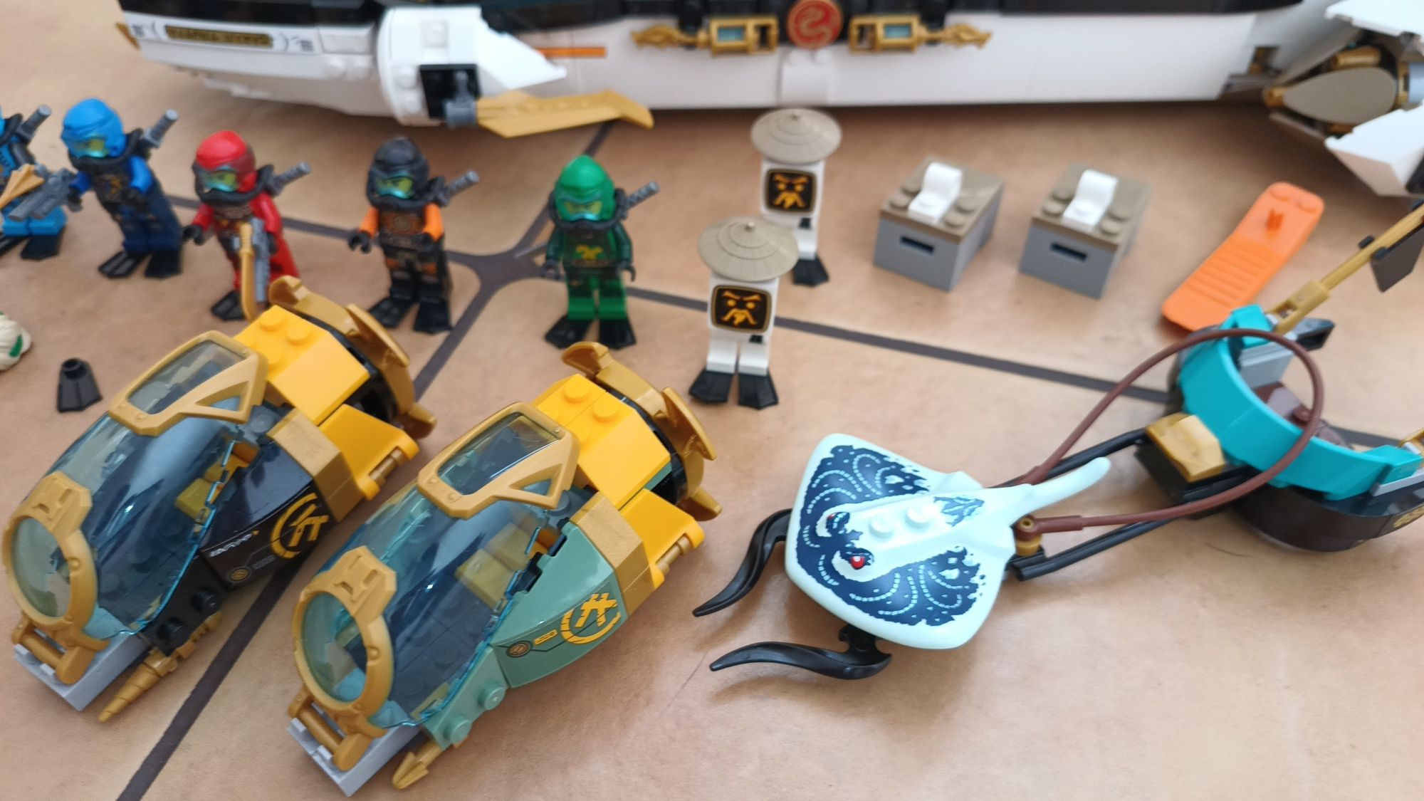 Lego oryginał 71756 ogromna pływajaca perła Ninjago komplet unikat kg