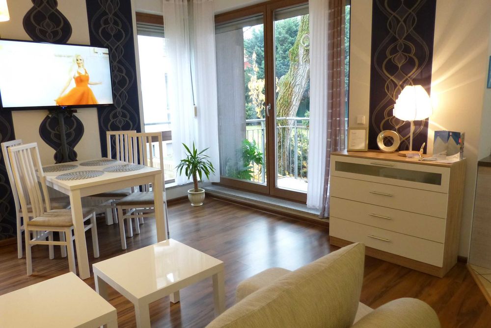 Noclegi w przestronnych wysokiej jakości apartamentach SAS