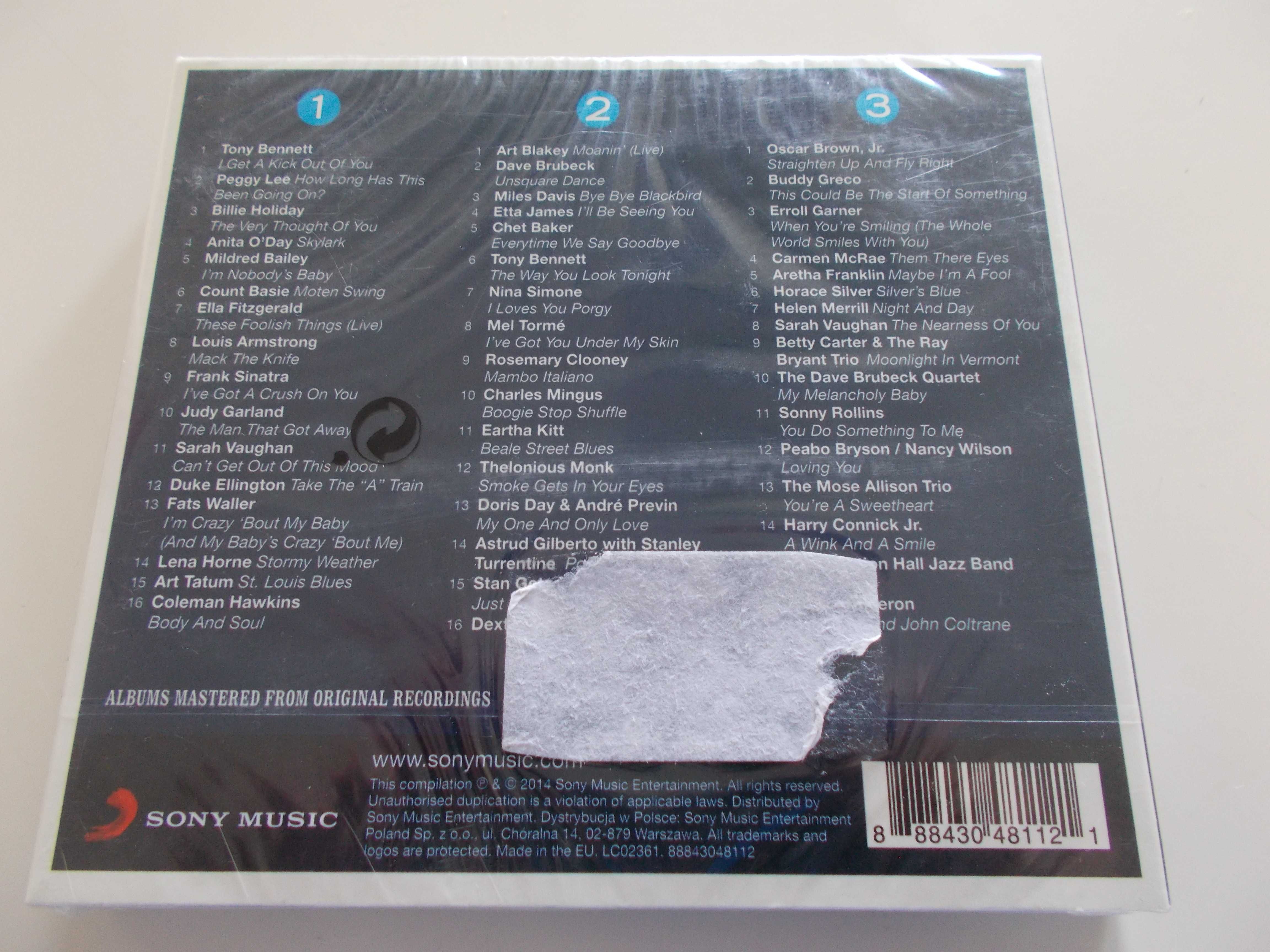 The real... jazz, Sony Music/Columbia - 3 cd, folia