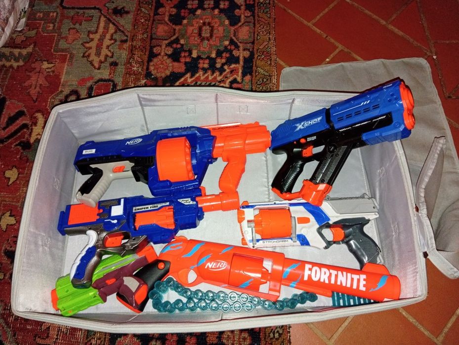 Conjunto pitolas Nerf