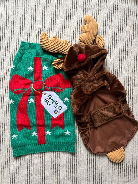 Новорічний светр костюм для собачки