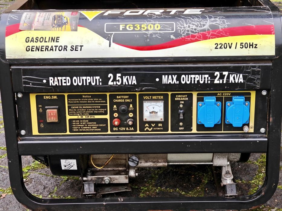 Генератор бензиновий Forte FG3500