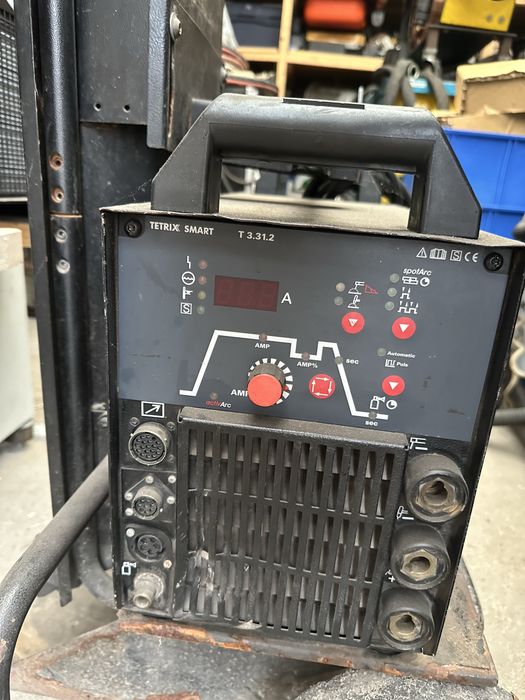 Spawarka tig EWM Tetrix 300 wózek org