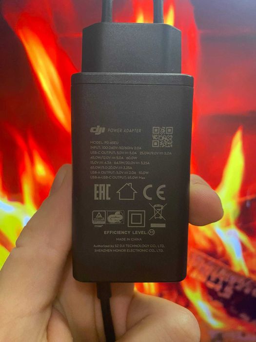 Зарядний Пристрій DJI Mavic 3 Portable Charger 65W