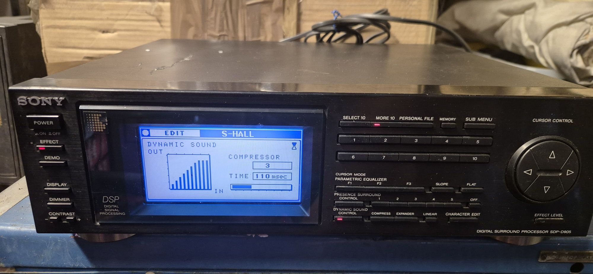 Equalizer procesor Sony SDP -D905 korektor nie technics pioneer yamha