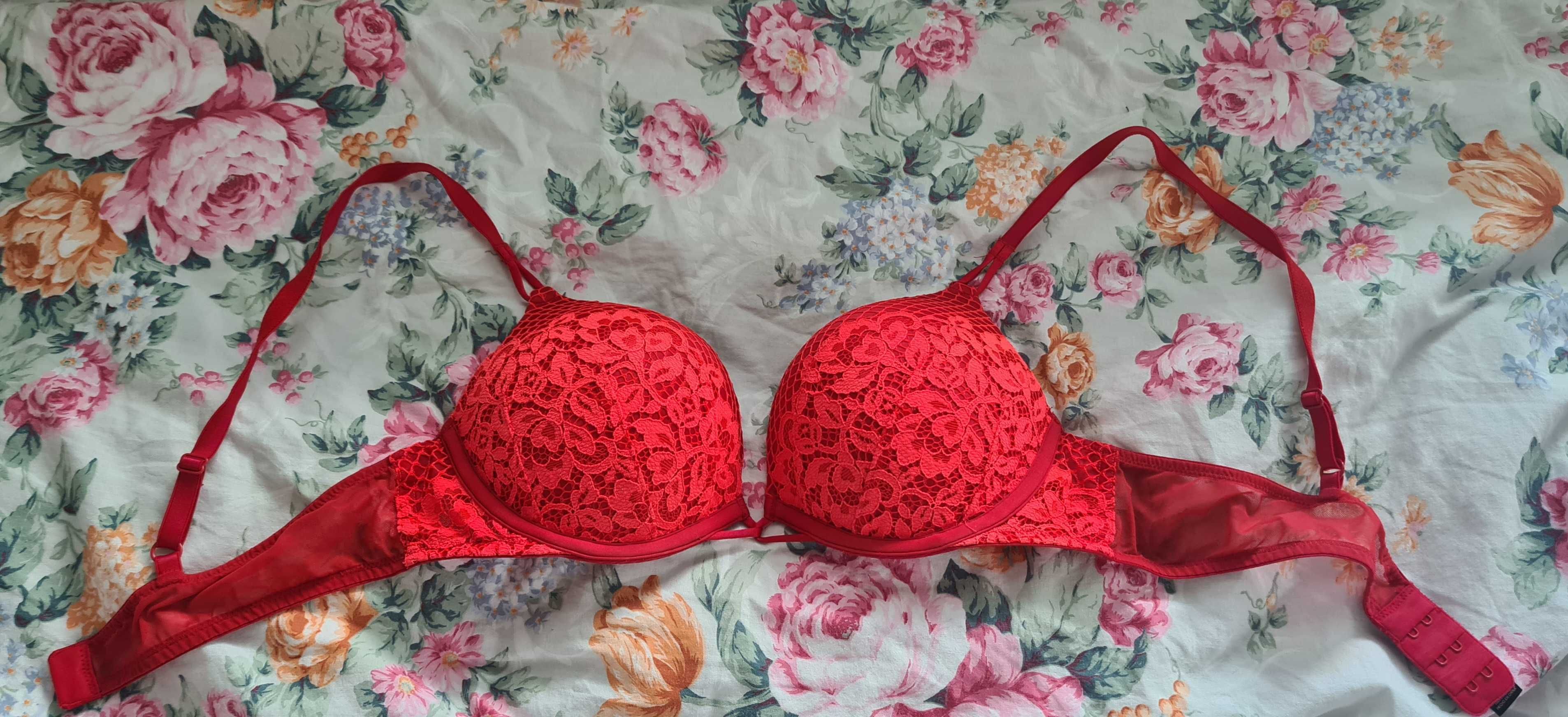 Victoria's Secret biustonosz bra push up 36A, 80A