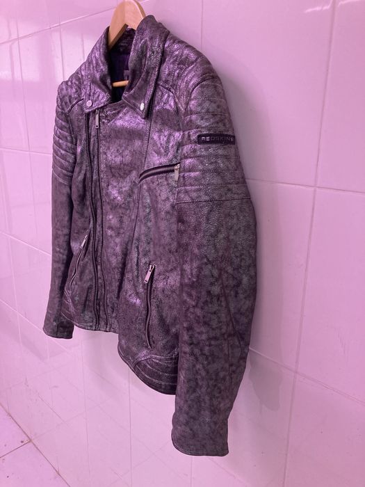 Blusao casaco motard redskins