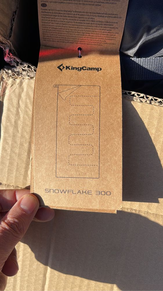 Спальный мешок King Camp snow flake 300 зимний