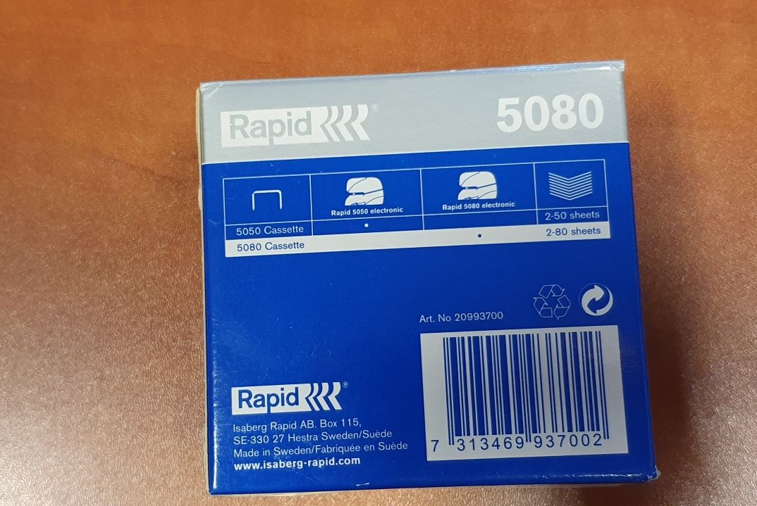 Kasetka ze zszywkami Rapid  5080 (5000 sztuk)