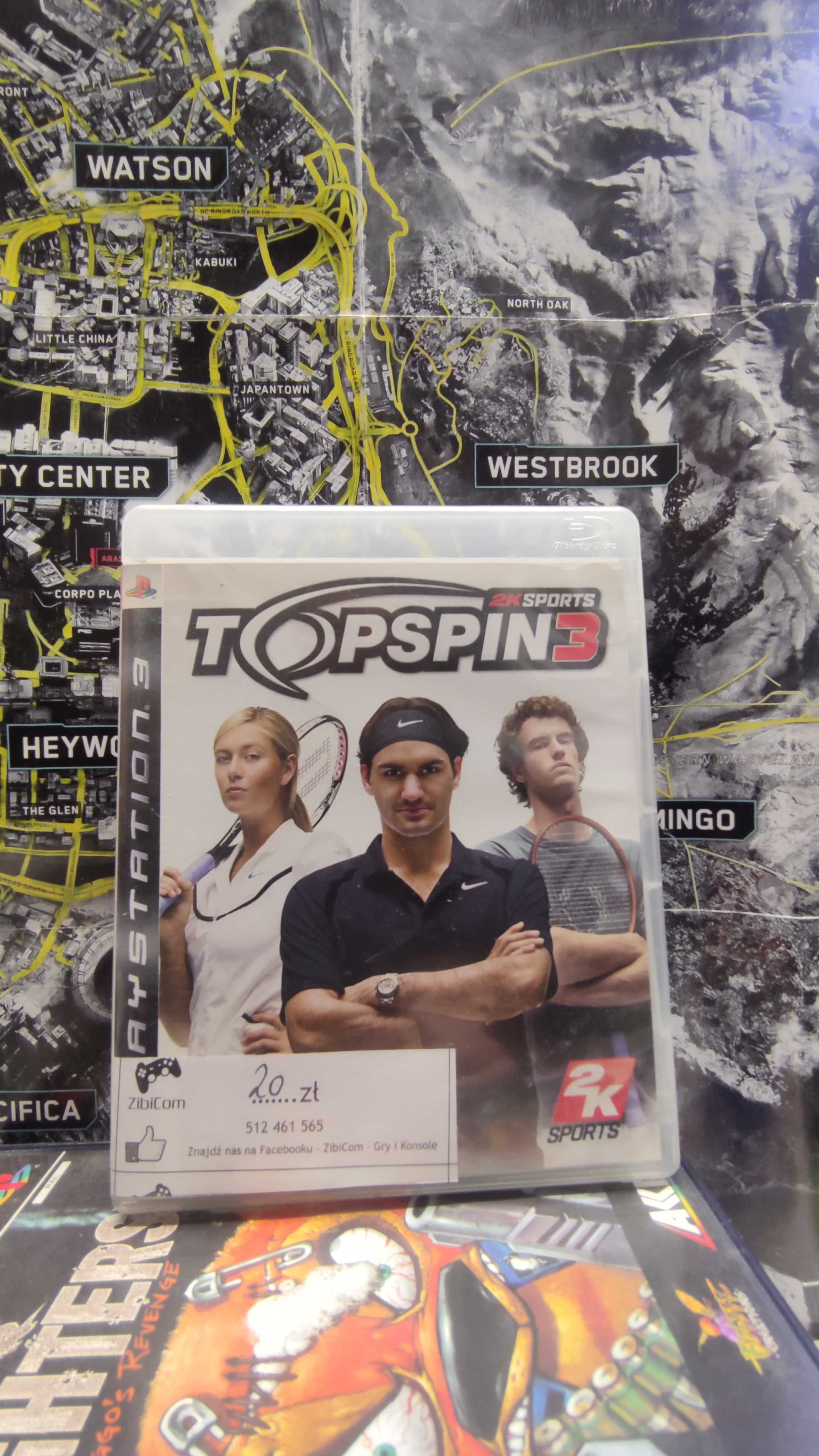 Top Spin 3 | PS3 | Sklep | Kraków | Wysyłka | Wymiana