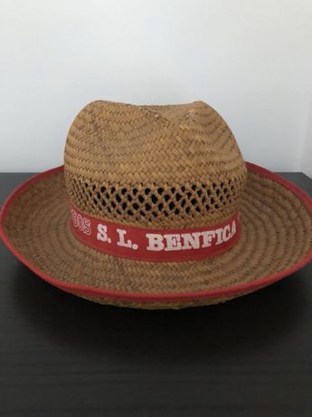 chapéu de palha dos Diabos vermelhos ( Benfica)