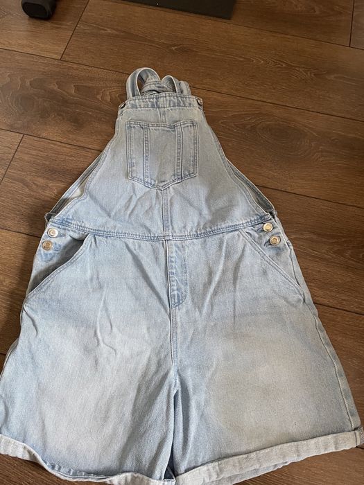 Spodenki ogrodniczki jeans 170