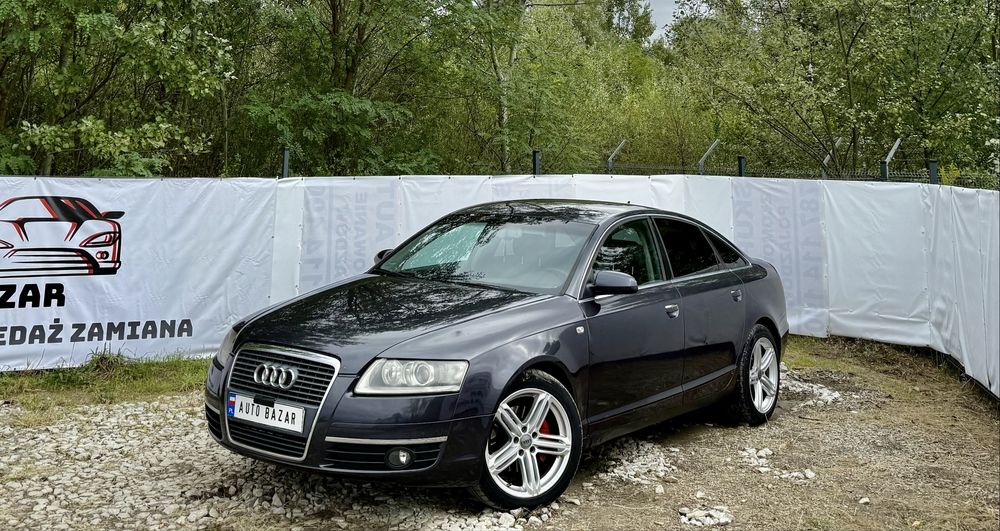 Audi A6 C6 3.0 TDI > Automat > Quattro > Klima > 2006 > Skóry > Alu