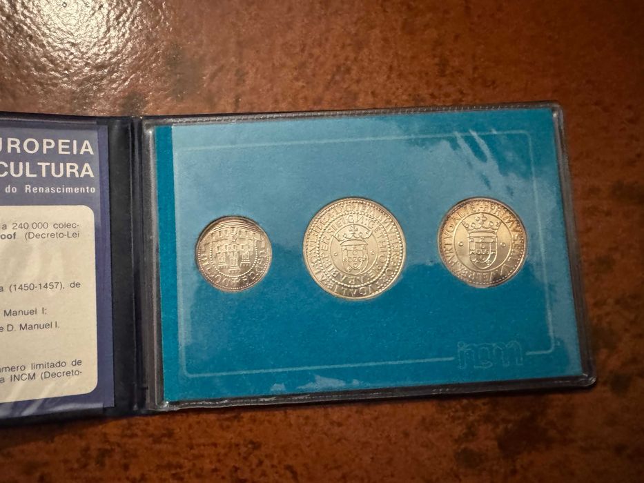 Carteira Moedas XVII Exposição Europeia de Arte, Ciência e Cultura