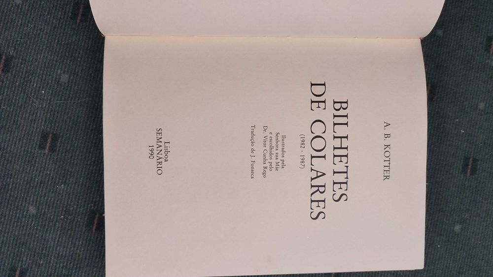 Bilhetes de Colares A. B. Kotter (1982/1987)