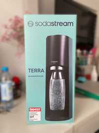 NOWY saturator SodaStream Terra Black woda gazowana