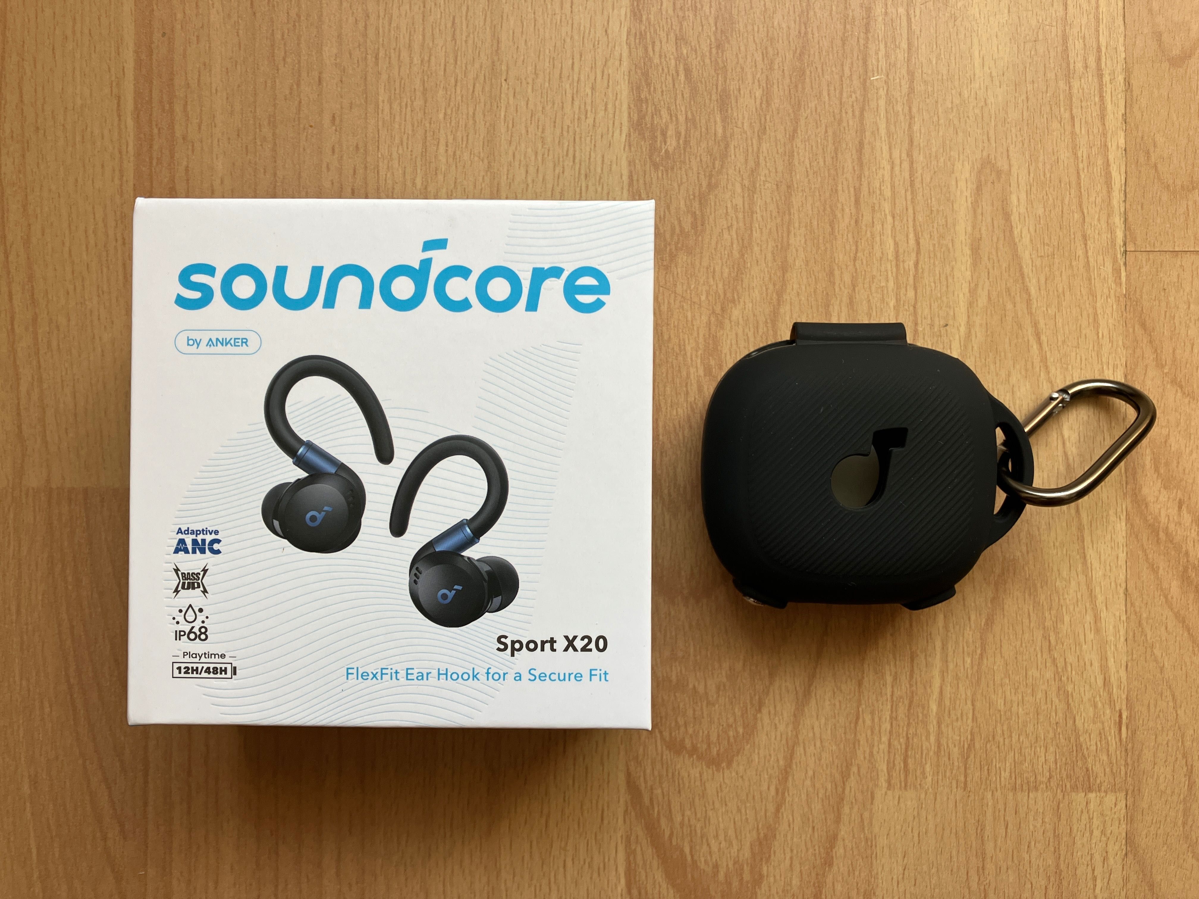 Навушники Anker Soundcore Sport X20. + Чохол в подарунок. Нові