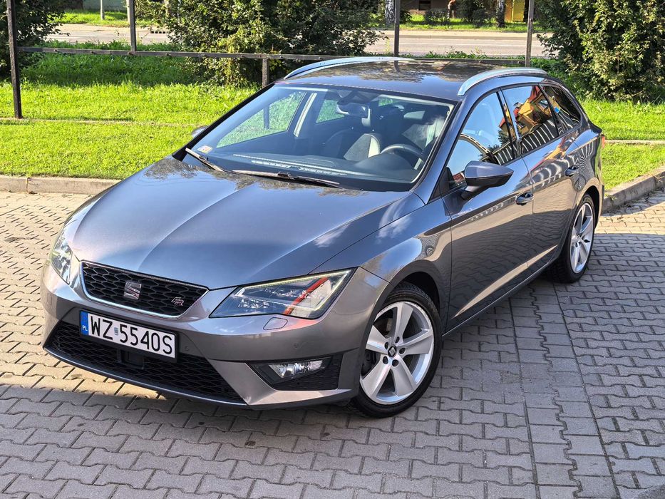 Seat Leon FR 1.4 benzyna 150km DSG automat Salon Polska 2x Pdc Radar
