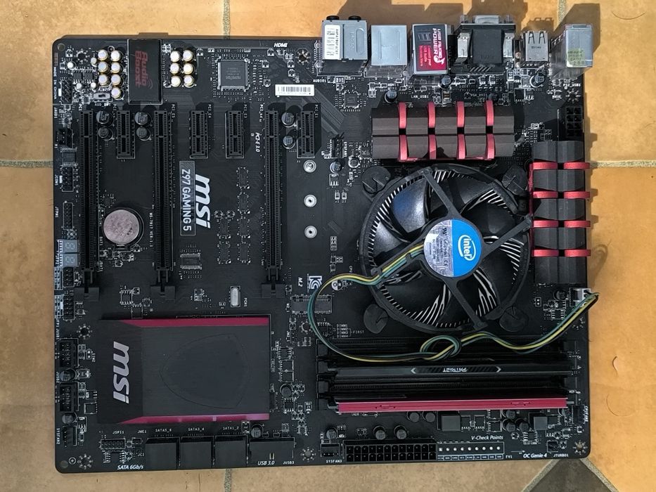 Płyta główna MSI + Procesor + Pamięć