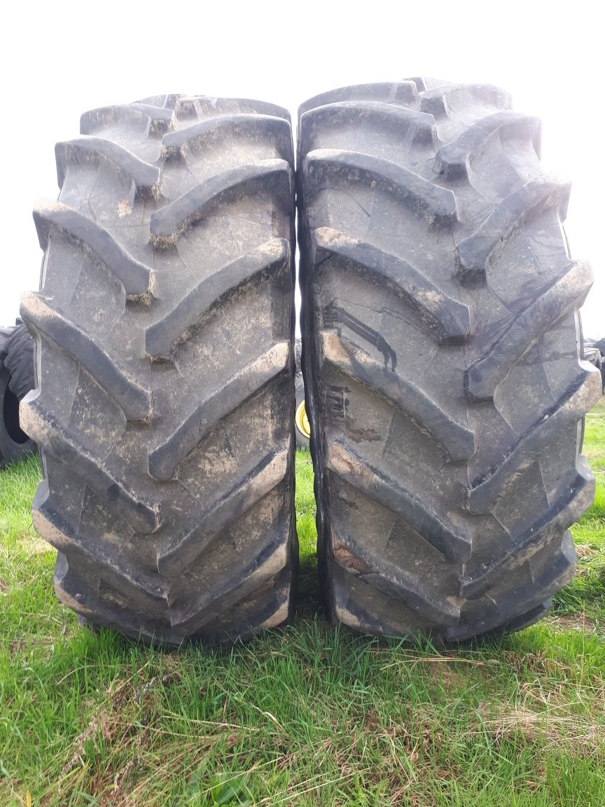 Opony jak Nowe wzmocnione 650/75 R - 38 TRELLEBORG TM900 PARA Młode