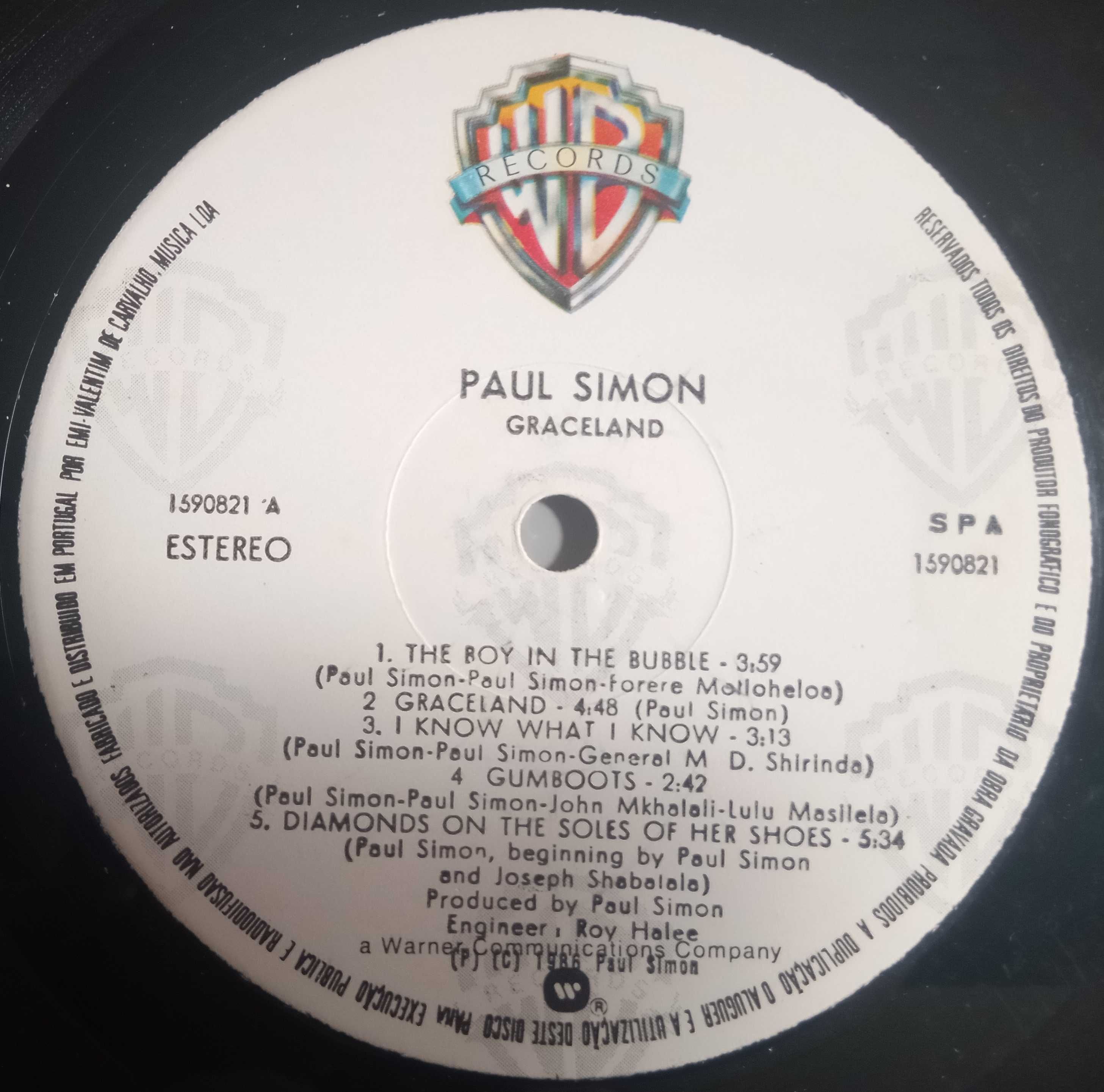 Paul Simon - - - - - Graceland - - - - - LP
