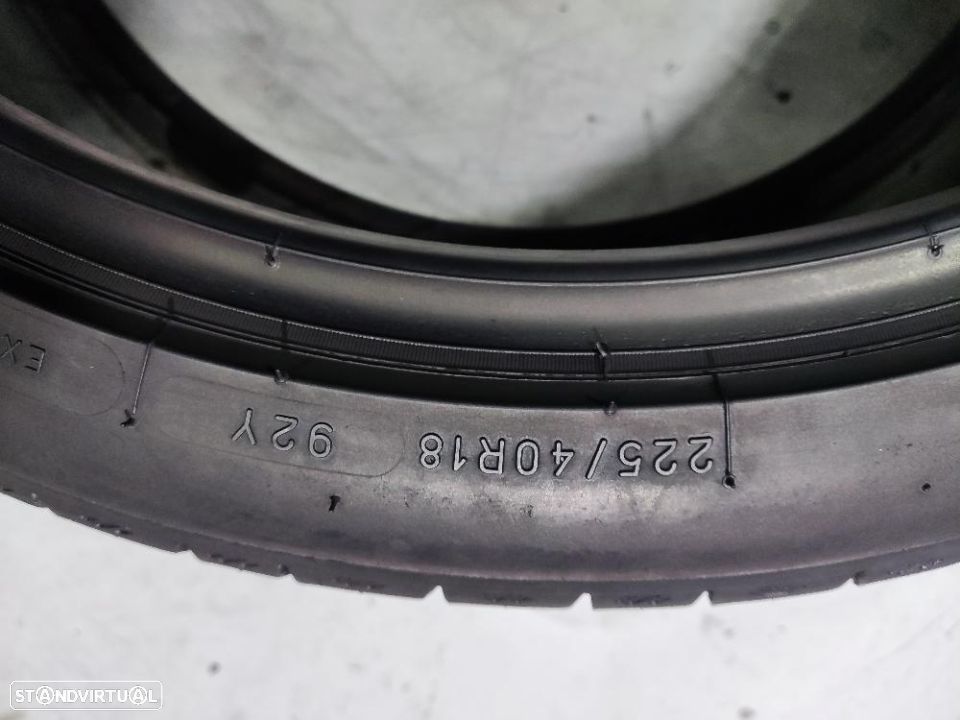 2 pneus semi novos 225-40r18 kleber - oferta dos portes