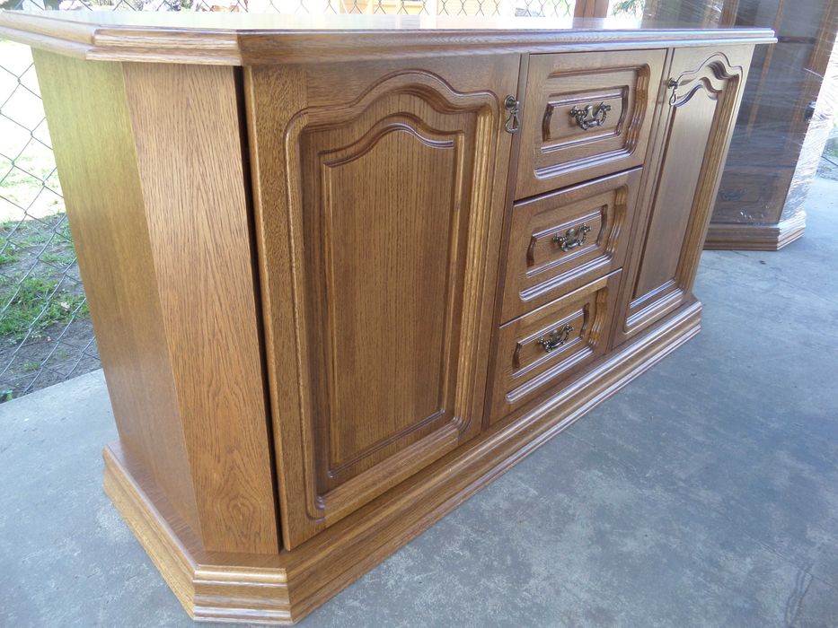 piękna drewniana dębowa komoda KINGA  stan bdb wysyłka dowóz