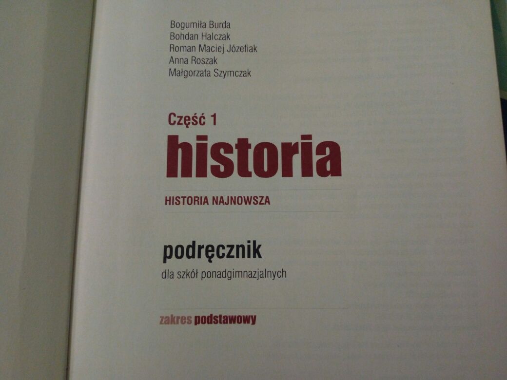 Historia Operon podręcznik wsip nowa era szkoła podstawowa liceum