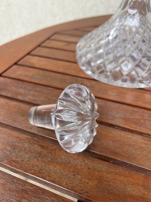 Kryształowa karafka do alkoholu - przepiękna