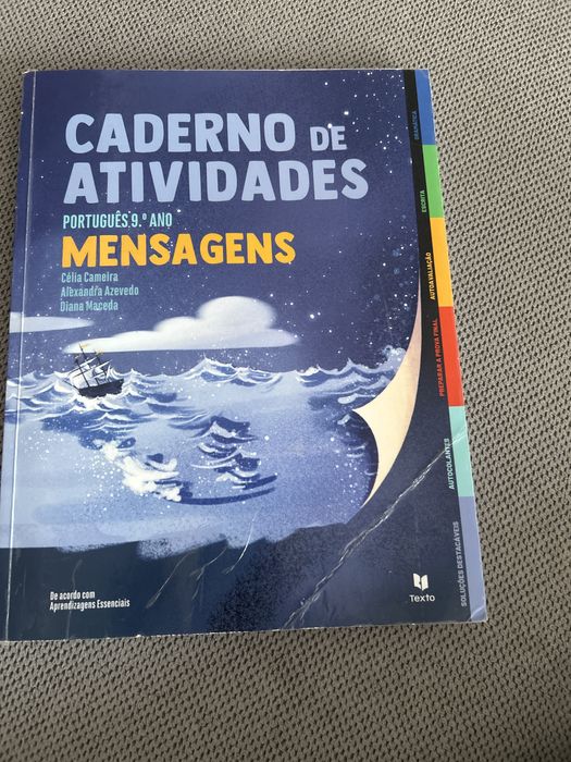 Mensagens - caderno de atividades Portugues 9ano