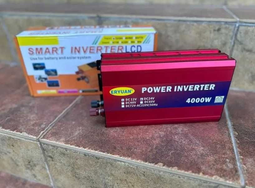 Перетворювач (інвертор) 12V-220V 4000W