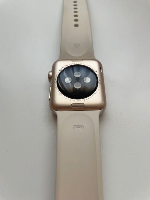 Apple watch 7000 Dourado 38mm com caixa
