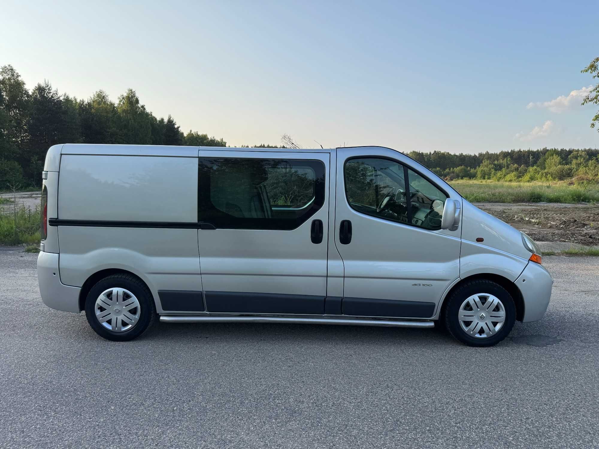 Renault TRAFIC*KLIMA*Brygadówka*TYLKO 202tys km*L2H1*prywatne auto